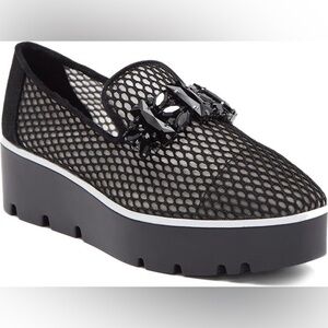 KARL LAGERFELD Bri Platform Loafers